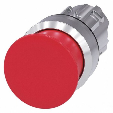MushroomHeadPushButton, Red, NonIllum, 22mm MPN:3SU1050-1AD20-0AA0
