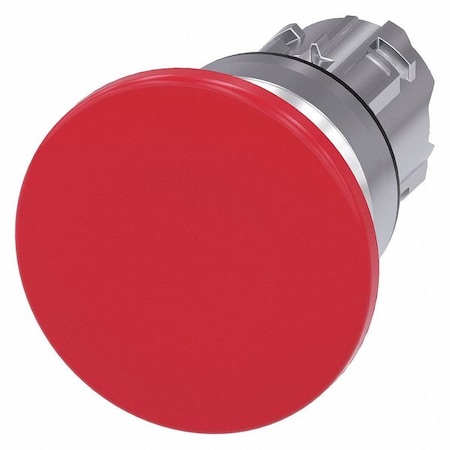 MushroomHeadPushButton, Red, NonIllum, 22mm MPN:3SU1050-1BD20-0AA0