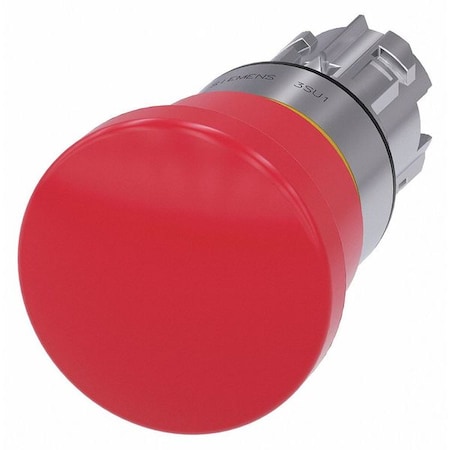 MushroomHeadPushButton, Red, NonIllum, 22mm MPN:3SU1050-1HA20-0AA0