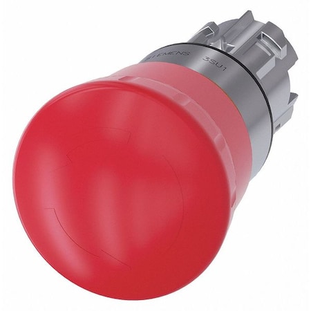 MushroomHeadPushButton, Red, NonIllum, 22mm MPN:3SU1050-1HB20-0AA0
