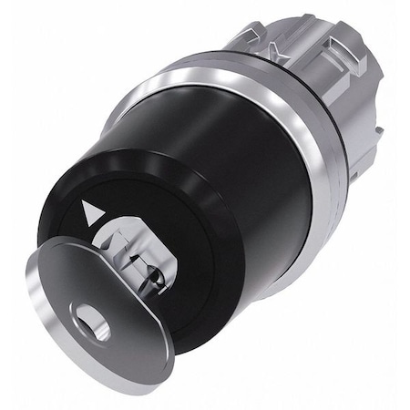 Selector Switch Operator, 22mm Sz, No Cam MPN:3SU1050-5BC01-0AA0