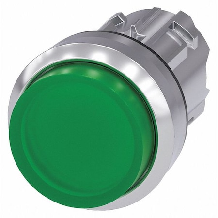 Push Button Operator, Extended, Momentary Action, Not Applicable Release, Illuminated, White MPN:3SU1051-0BB40-0AA0