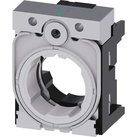 Holder, 22 mm, Black/Silver MPN:3SU1550-0AA10-0AA0