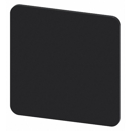 Inscription Plate, Plastic, Black, 22 mm MPN:3SU1900-0AE16-0AA0