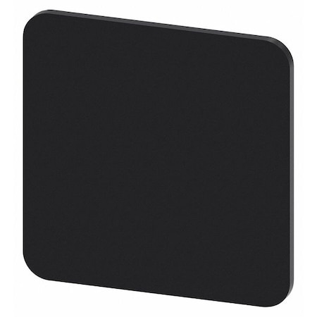 Legend Plate, Square, Plastic, 0.87