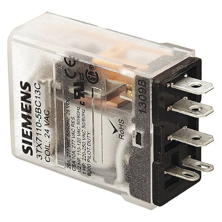 Plug-In, Plug-In Relay, Square, 15 A, 5 Pins MPN:3TX7110-5BC13C