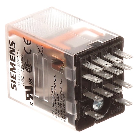 Plug-In, Plug-In Relay, Square, 6 A, 14 Pins MPN:3TX7111-3HF13C