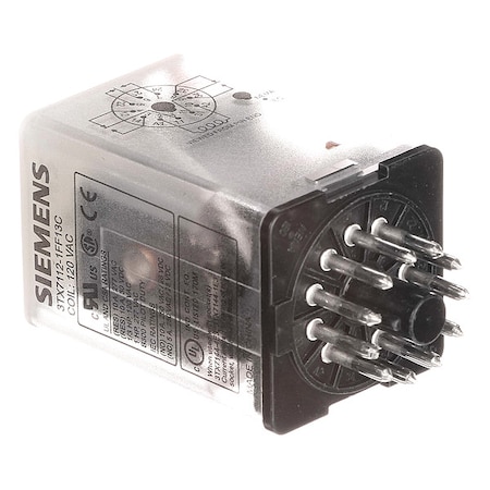 Plug-In, Plug-In Relay, Octal, 10 A, 8 Pins MPN:3TX7112-1DC03C