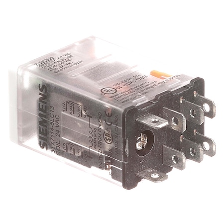 Plug-In, Plug-In Relay, Square, 15 A, 8 Pins, Pin MPN:3TX7114-5LC13