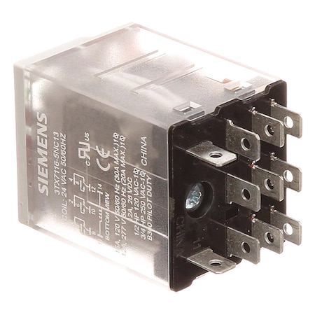 Plug-In, Plug-In Relay, Square, 15 A, 11 Pins MPN:3TX7116-5NC13