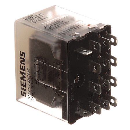 Plug-In, Plug-In Relay, Square, 15 A, 14 Pins MPN:3TX7117-5HC03C