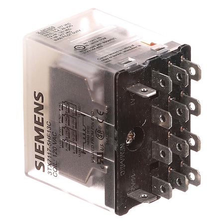 Plug-In, Plug-In Relay, Square, 15 A, 14 Pins MPN:3TX7117-5HF13C