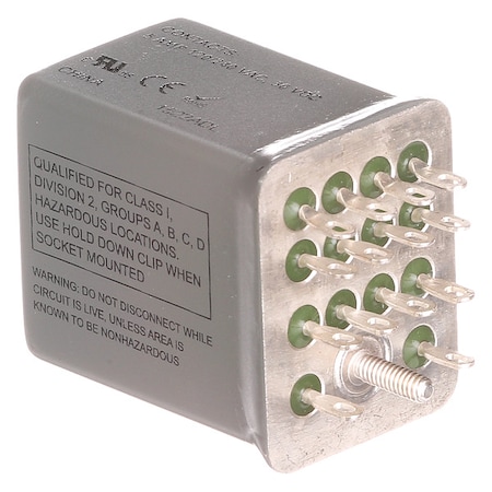 Plug-In, Plug-In Relay, Square, 5 A, 14 Pins MPN:3TX7127-3HC03