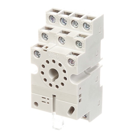 Relay Socket, Screw Clamp, White MPN:3TX7144-4E3