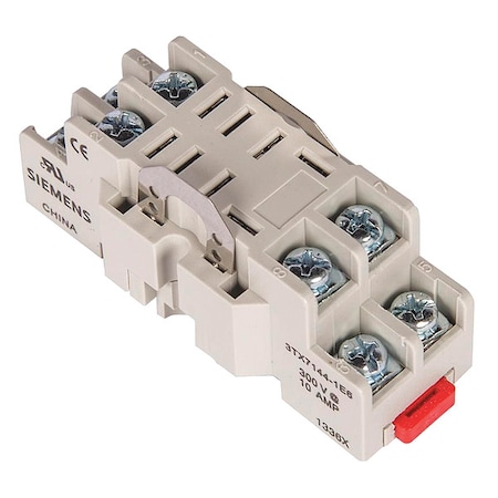 Relay Socket, Screw Clamp, 8 Pins MPN:3TX71441E6