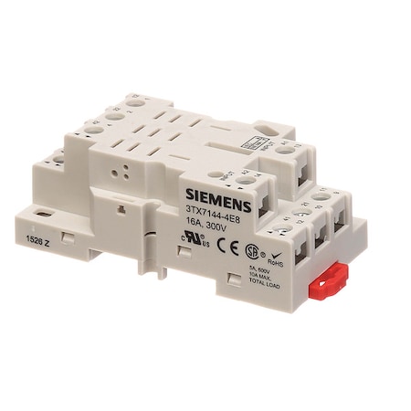 Relay Socket, Screw Clamp, 11 Pins MPN:3TX71444E8