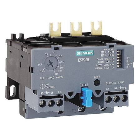 Overload Relay, 1NC/1NO, 0.75 A Min current, 3.4 A Max current, 690V AC MPN:3UB81134BB2
