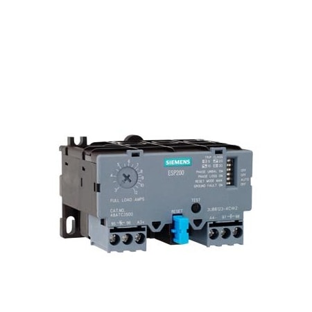Overload Relay, 1NC/1NO, 3 A Min current, 12 A Max current, 690V AC MPN:3UB81234CW2