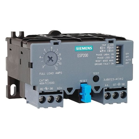 Overload Relay, 1NC/1NO, 10 A Min current, 40 A Max current, 690V AC MPN:3UB81234EW2