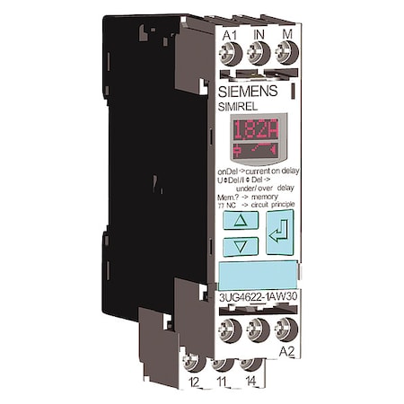 Digital Monitoring Relay, 15 A, 24VAC/DC MPN:3UG4622-1AA30