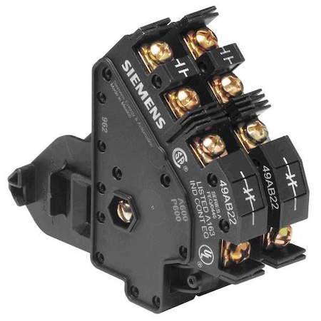 Auxiliary Contact, 2NO/2NC, 10 A MPN:49AB22