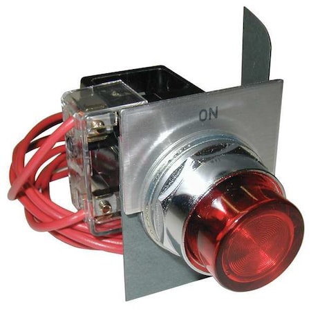 Pilot Light, Red, 30mm, Incandescent MPN:49SPL0BRF
