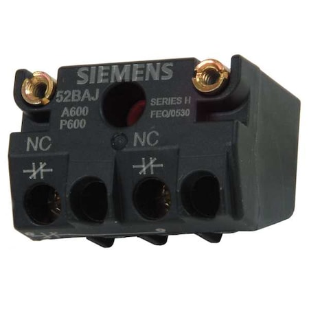 Contact Block, Black, 1NC, 30 mm MPN:52BAJ