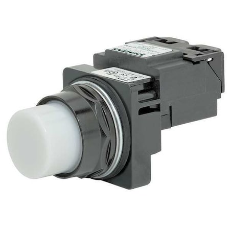 Pilot Light, Full Voltage, White, 120VAC/DC MPN:52BL4EB