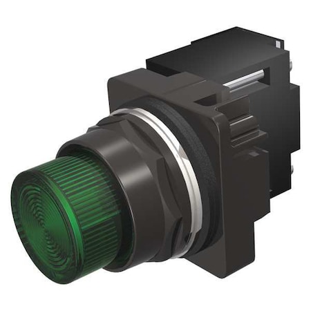 Pilot Light, Transformer, Grn, 120VAC, 30mm MPN:52BL4G3