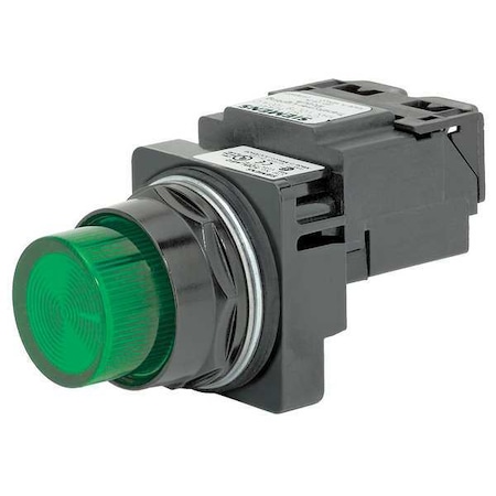 Pilot Light, Transformer, Grn, 240VAC, 30mm MPN:52BL4H3