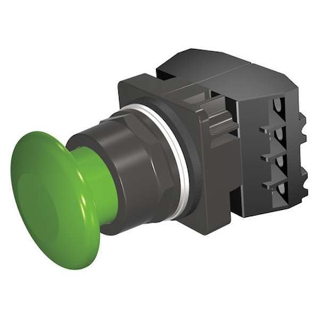 Push Button Operator, 30 mm, 2NO, Green MPN:52BM9W3F