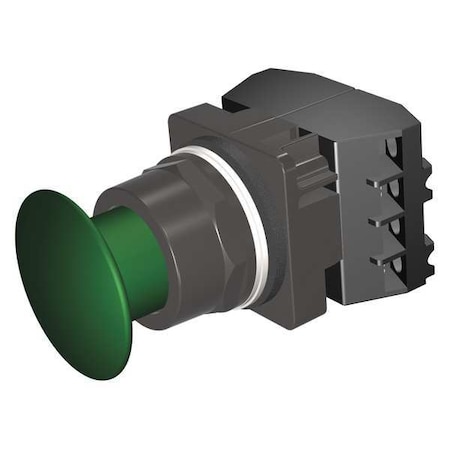 Push Button Operator, 30 mm, 2NC, Green MPN:52BP2A3G