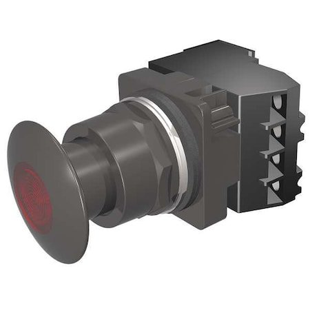 Push Button Operator, 30 mm, 1NO/1NC, Red MPN:52BP2D2AB