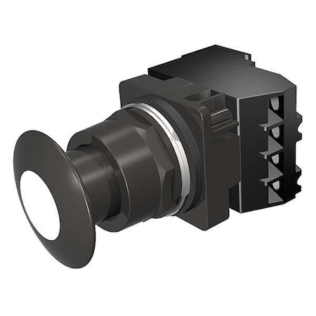 Push Button Operator, 30 mm, 1NO/1NC, White MPN:52BP2GBA
