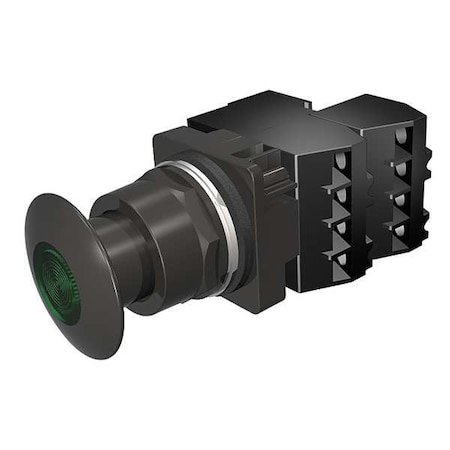 Push Button Operator, 30 mm, 2NC, Green MPN:52BP2J3G