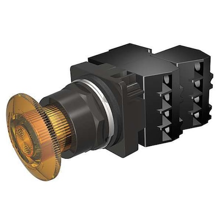 Push Button Operator, 30 mm, 2NC, Amber MPN:52BR8ETG