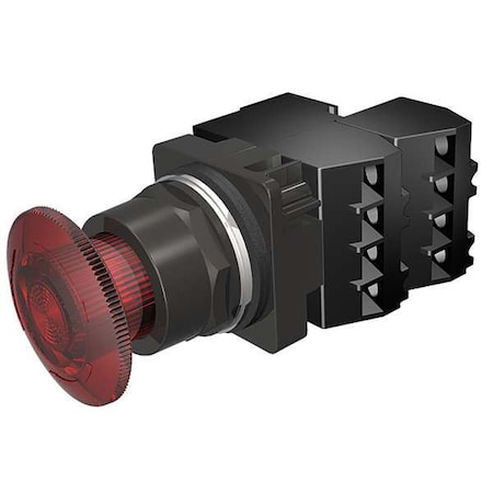 Push Button Operator, 30 mm, 2NC, Red MPN:52BR8JRGB