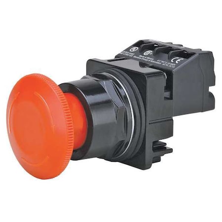 Push Button Operator, 30 mm, 1NO/1NC, Red MPN:52BR8W2A