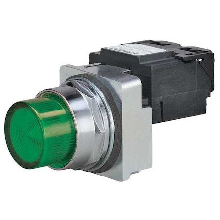 Pilot Light Complete, Incand, 24V, 30mm, GR MPN:52PL4D3