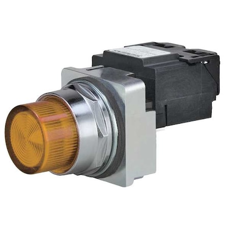 Pilot Light Complete, Incand, 24V, 30mm, Amb MPN:52PL4D9