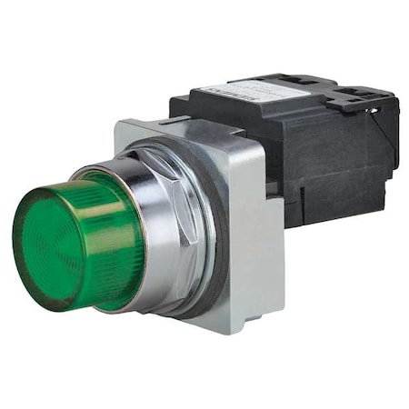 Pilot Light Complete, Incand, 120V, 30mm, GR MPN:52PL4G3