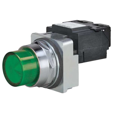 Pilot Light Complete, LED, 480V, 30mm, GR MPN:52PL4J3XB