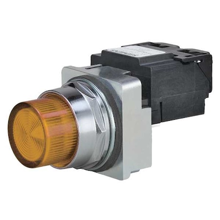 Pilot Light Complete, LED, 480V, 30mm, Amb MPN:52PL4J9XB