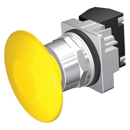 Push Button Operator, 30 mm, 1NO/1NC, Yellow MPN:52PM9V4A