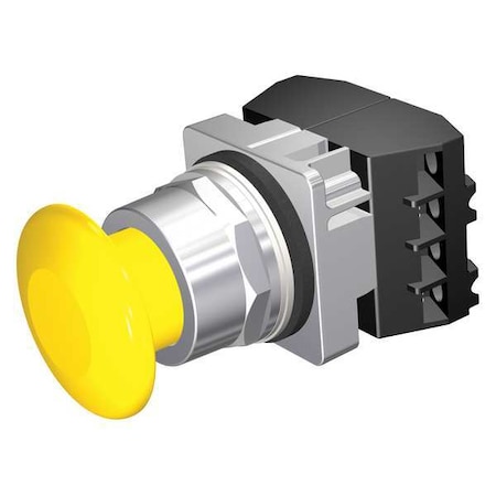 Push Button Operator, 30 mm, 2NO, Yellow MPN:52PM9W4F