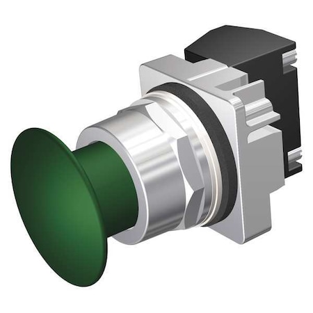 Push Button Operator, 30 mm, 1NO/1NC, Green MPN:52PP2A3A