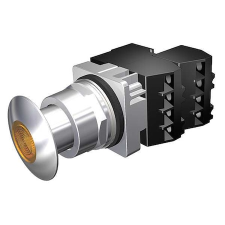 Push Button Operator, 30 mm, 2NC, Amber MPN:52PP2D9GB