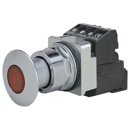 Push Button Operator, 30 mm, 1NO/1NC, Red MPN:52PP2E2AB