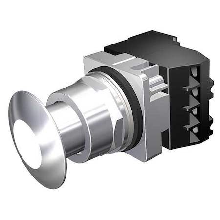 Push Button Operator, 30 mm, 1NO/1NC, White MPN:52PP2EBAB