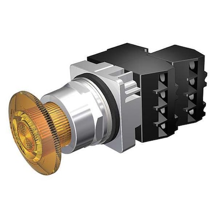 Push Button Operator, 30 mm, 2NC, Amber MPN:52PR8DTG